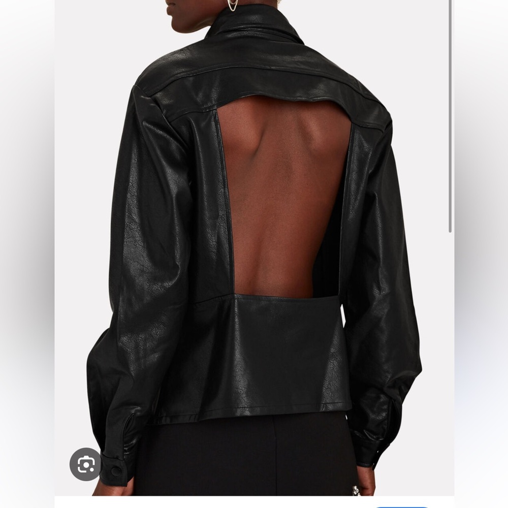 NONCHALANT LABEL
Tana Vegan Leather Top